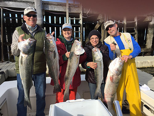 Fall Striper Fishing